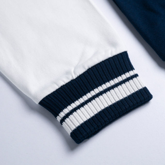 Unisex Varsity Jacket - UJ31 Navy Blue, 100% Cotton, 300 GSM